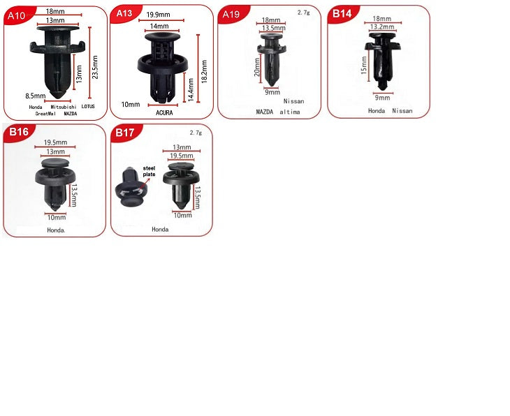 Plastic Clips A-1-1