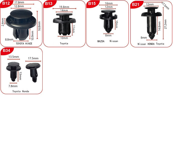 Plastic Clips A-1-2