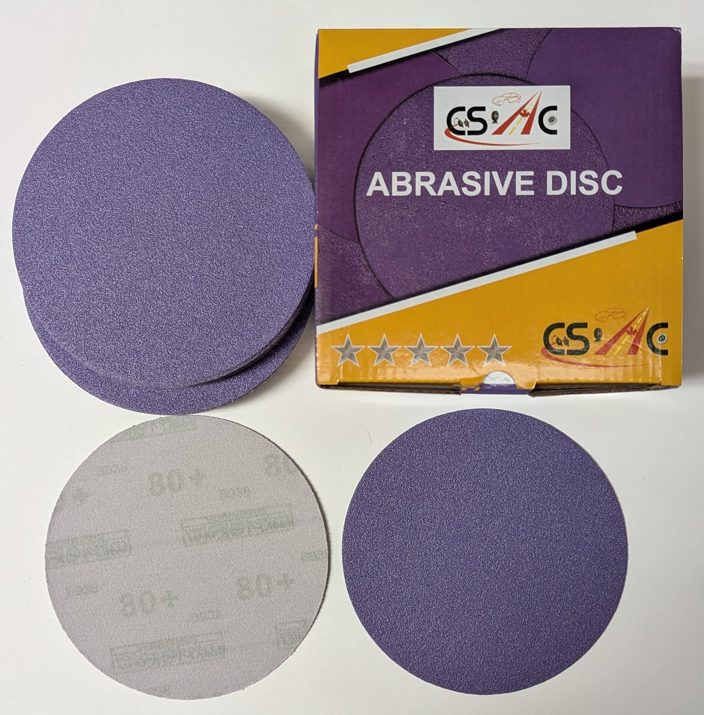 Velcro 6" Discs Ceramic  (Diamond Level)
