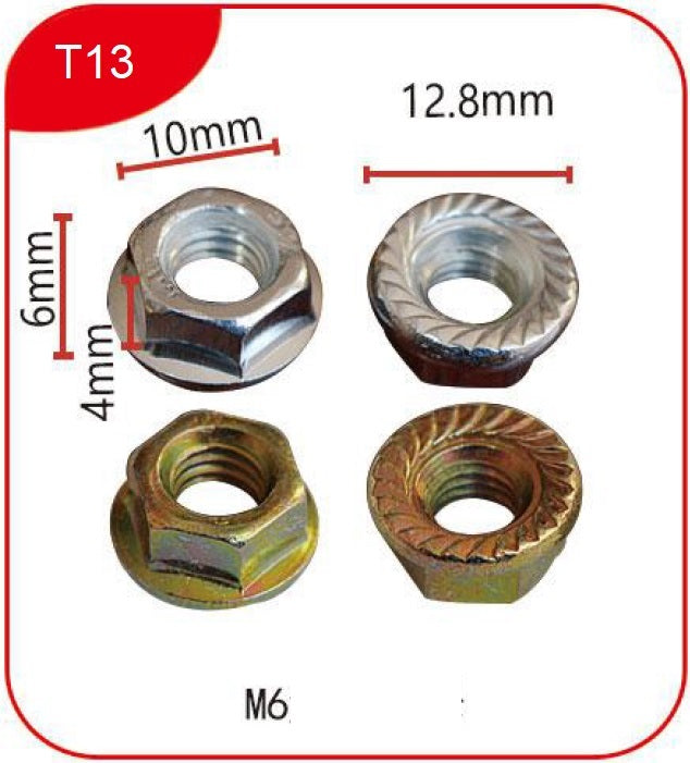 Clips T13 - Metal clips