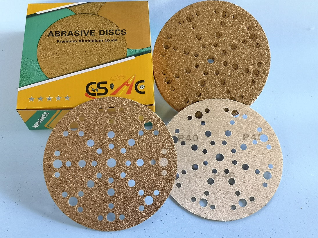 Sandpaper Velcro Round Disc Grid 1000 With Holes